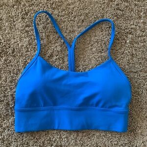 Lululemon flow y long line sports bra